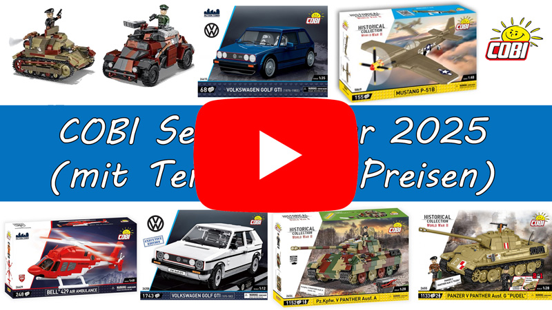 COBI Neuheiten Februar 2025 Titel Video