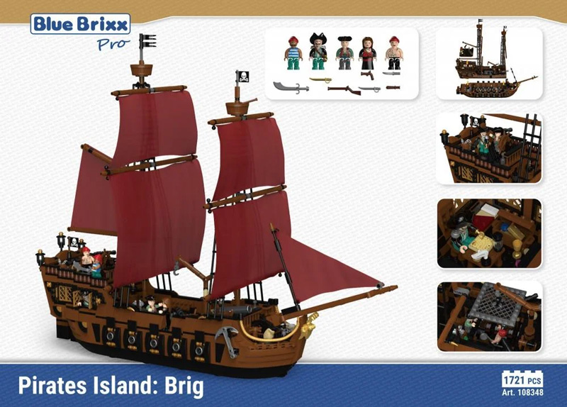 Bluebrixx Brigantine 108348 Box