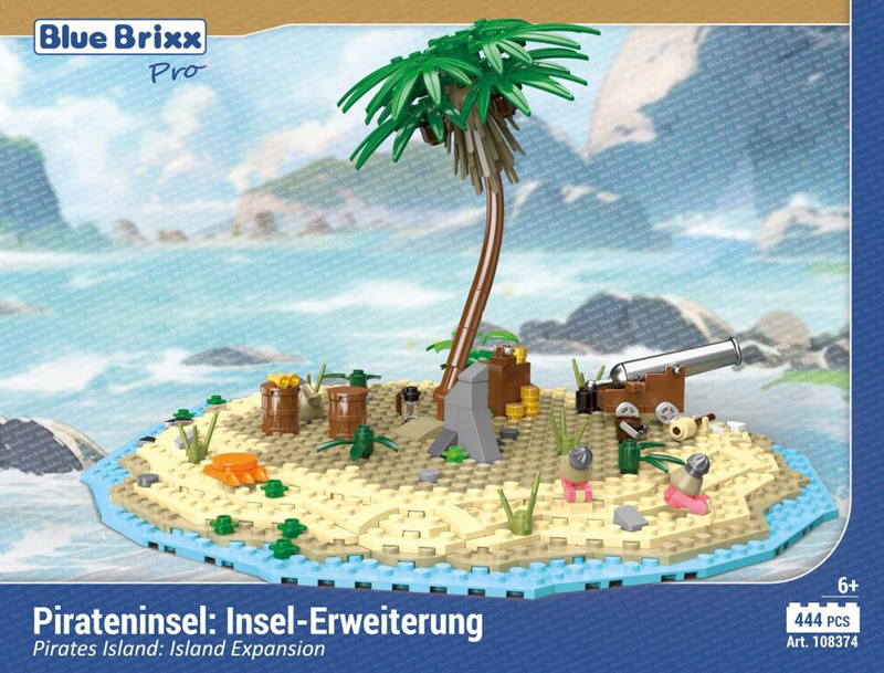 BlueBrixx Pirateninsel Erweiterung 108374 Box