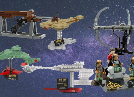 Star Trek Megabundle mit limitierten Star Trek Minifiguren im Verkauf