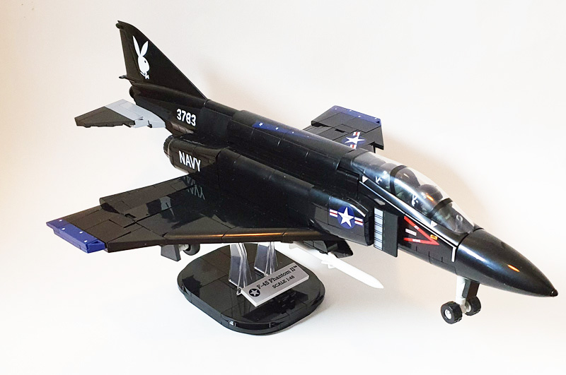 COBI 5899 F-4S Phantom II Black Bunny Review Set aufgebaut