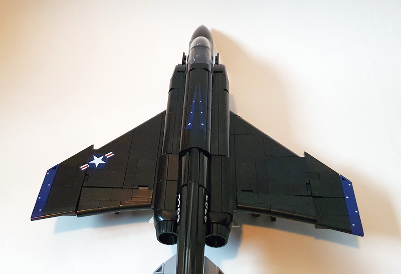 COBI 5899 F-4S Phantom II Black Bunny Review Set aufgebaut