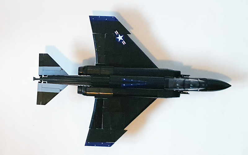 COBI 5899 F-4S Phantom II Black Bunny Review Set aufgebaut