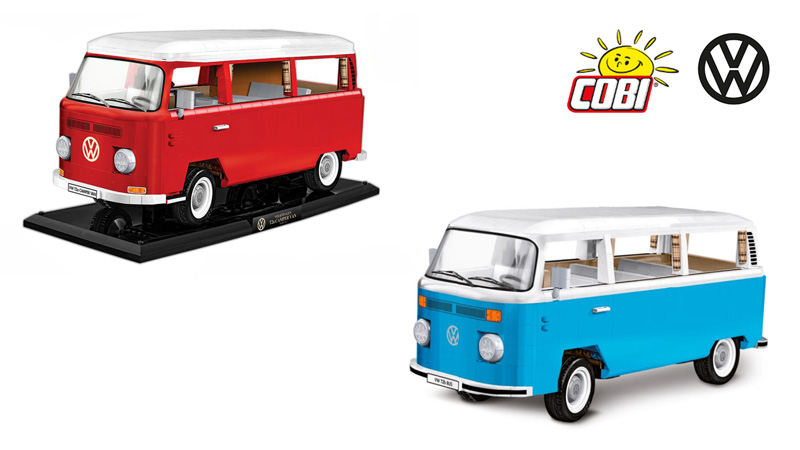 COBI VW Transporter 1:12 Vergleich 24361 24362 Titel