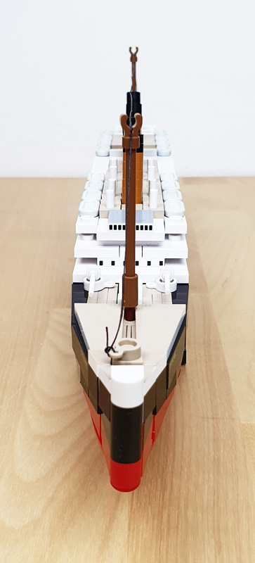 COBI Titanic 1680 Set aufgebaut