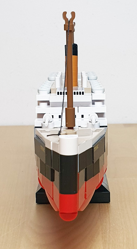 COBI Titanic 1680 Set aufgebaut