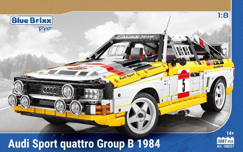 Bluebrixx Audi Quattro Sport 108337 Box