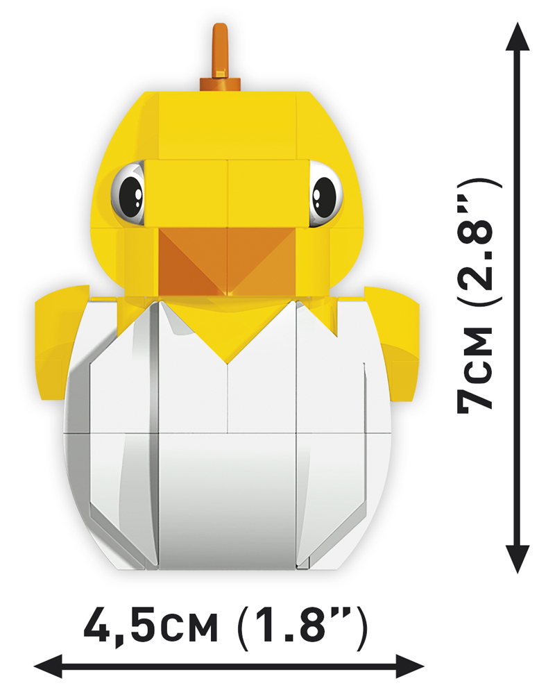 COBI Osterküken 20016 Maße