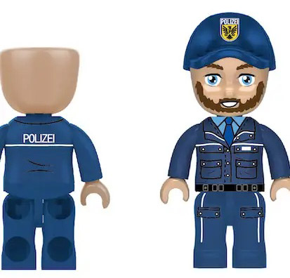 Kiddicraft Polizei Kiddiz