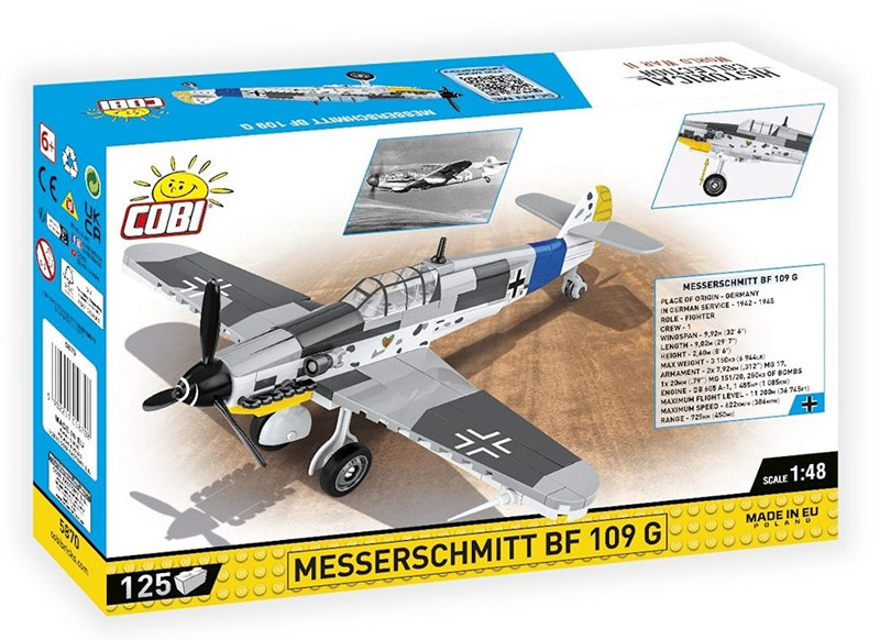 COBI Messerschmitt Bf 109 G 5870 Box