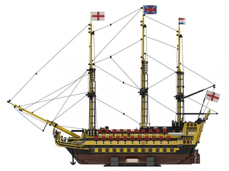 Bluebrixx HMS Victory 108872