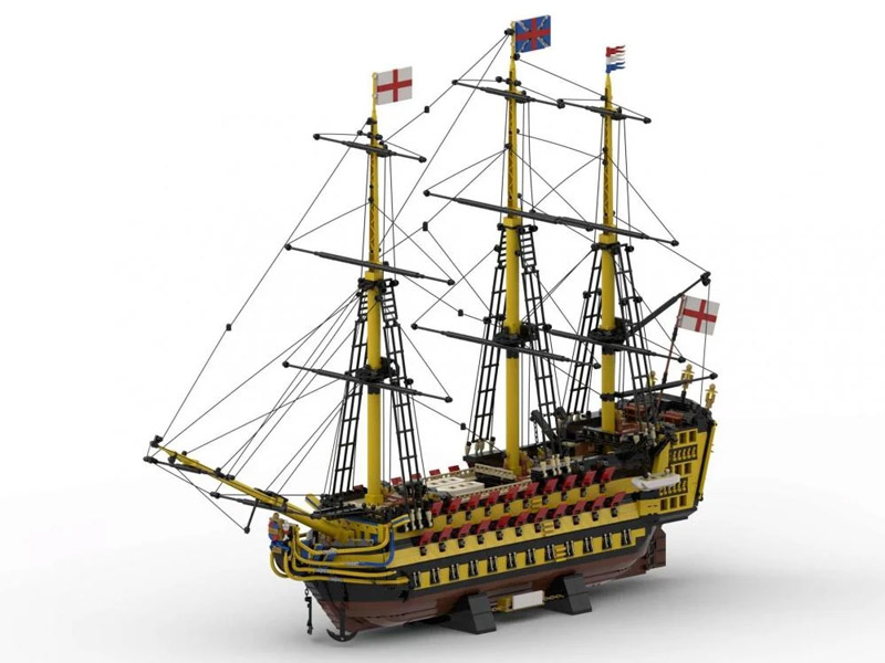 Bluebrixx HMS Victory 108872