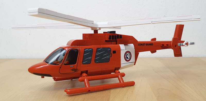 COBI Bell 26627 Coast Guard aufgebaut