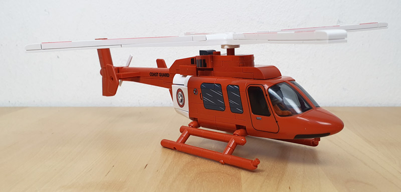 COBI Bell 26627 Coast Guard aufgebaut