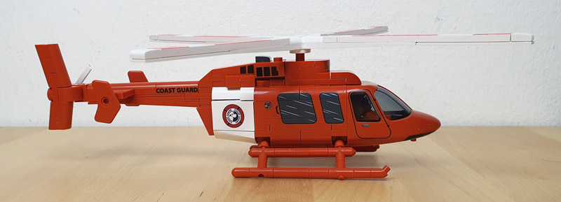 COBI Bell 26627 Coast Guard aufgebaut