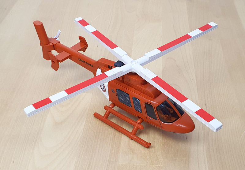 COBI Bell 26627 Coast Guard aufgebaut