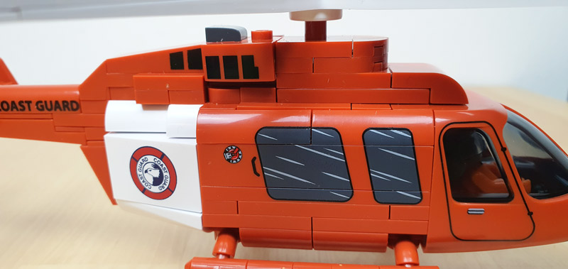 COBI Bell 26627 Coast Guard aufgebaut