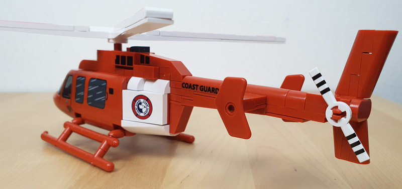 COBI Bell 26627 Coast Guard aufgebaut