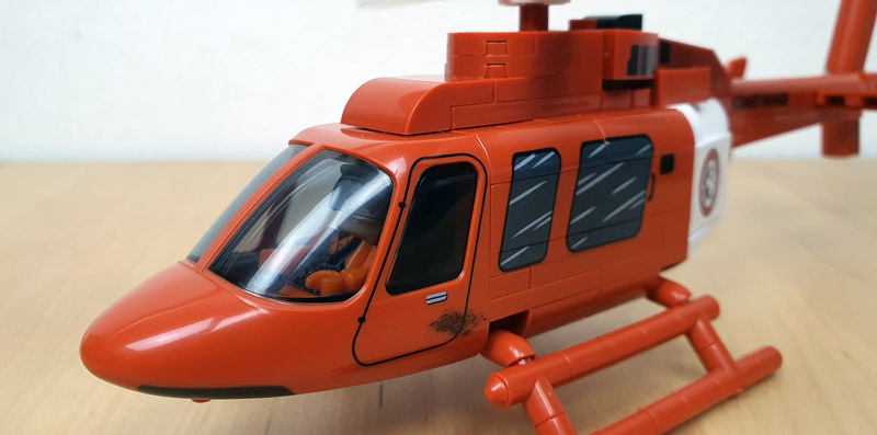 COBI Bell 26627 Coast Guard aufgebaut