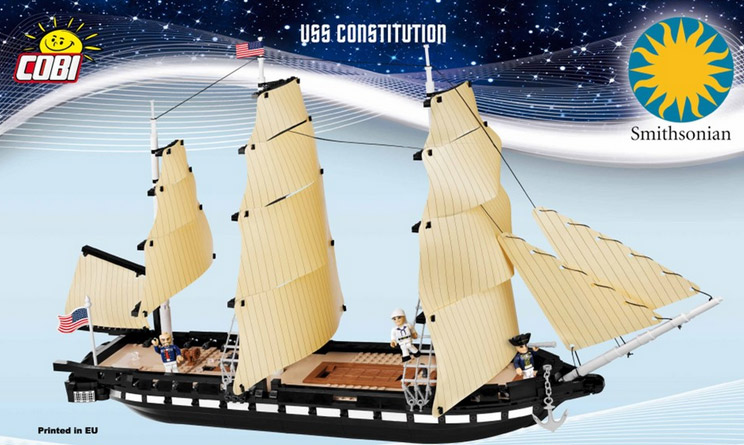 COBI USS Constitution 21078 Smithsonian