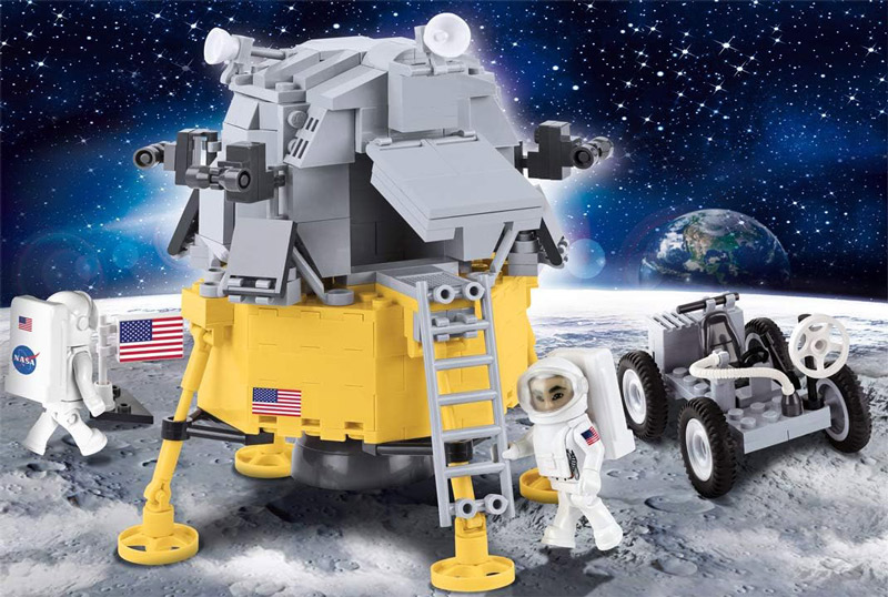 COBI Smithsonian Apollo Lunar Module Box 21075