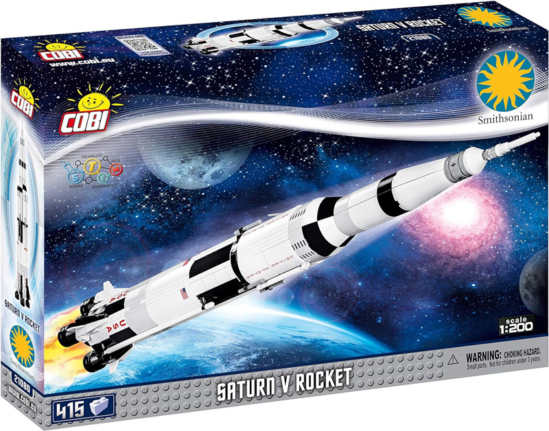 COBI Smithsonian Saturn V 21080 Box