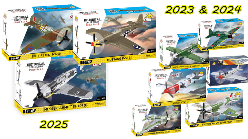 COBI Easy Planes 5868 5869 Titel