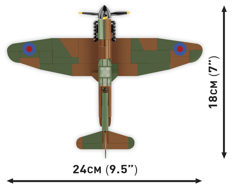 5868 COBI Spitfire Mk. I N3200 Set